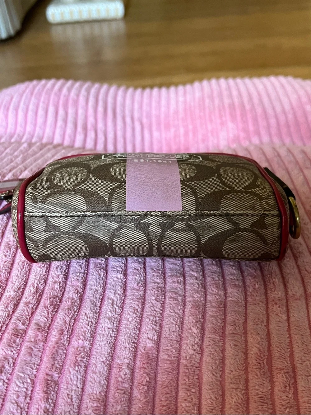Coach Heritage Cosmetic Bag-Vintage